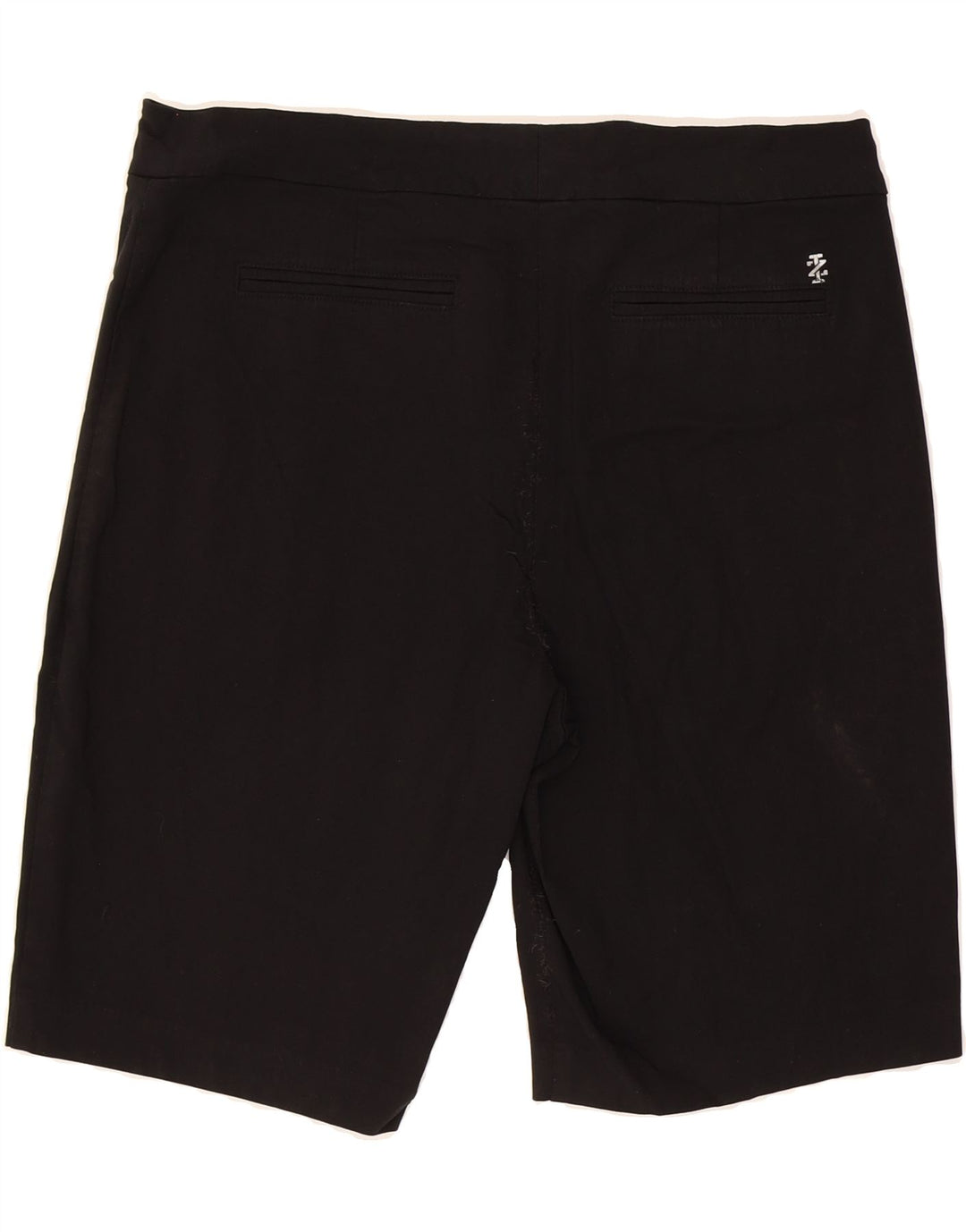 IZOD Womens Chino Shorts US 10 Large W34  Black Rayon Vintage Izod and Second-Hand Izod from Messina Hembry 