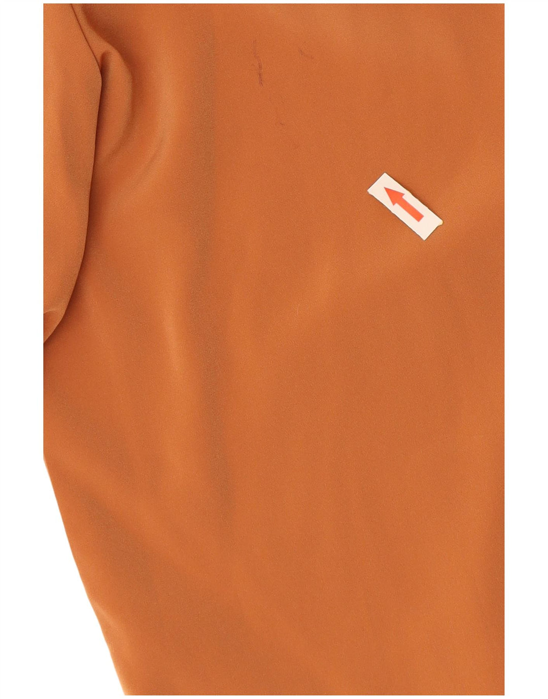 JACQUES VERT Top cardigan oversize da donna UK 16 Large Arancione Poliestere