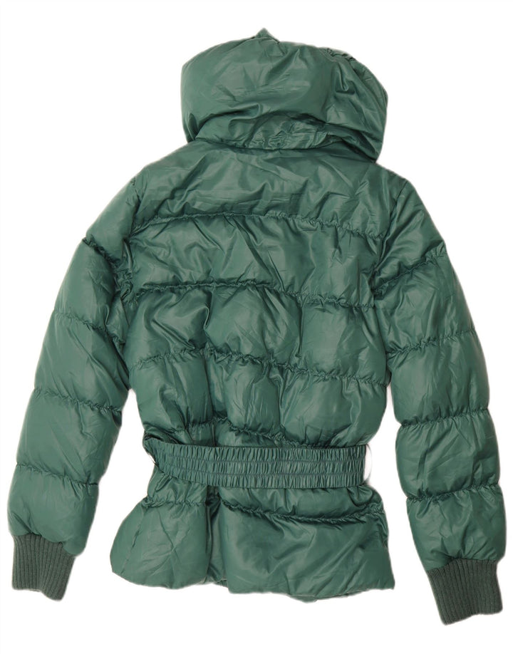 Giacca imbottita da donna Sisley UK 16 grande verde