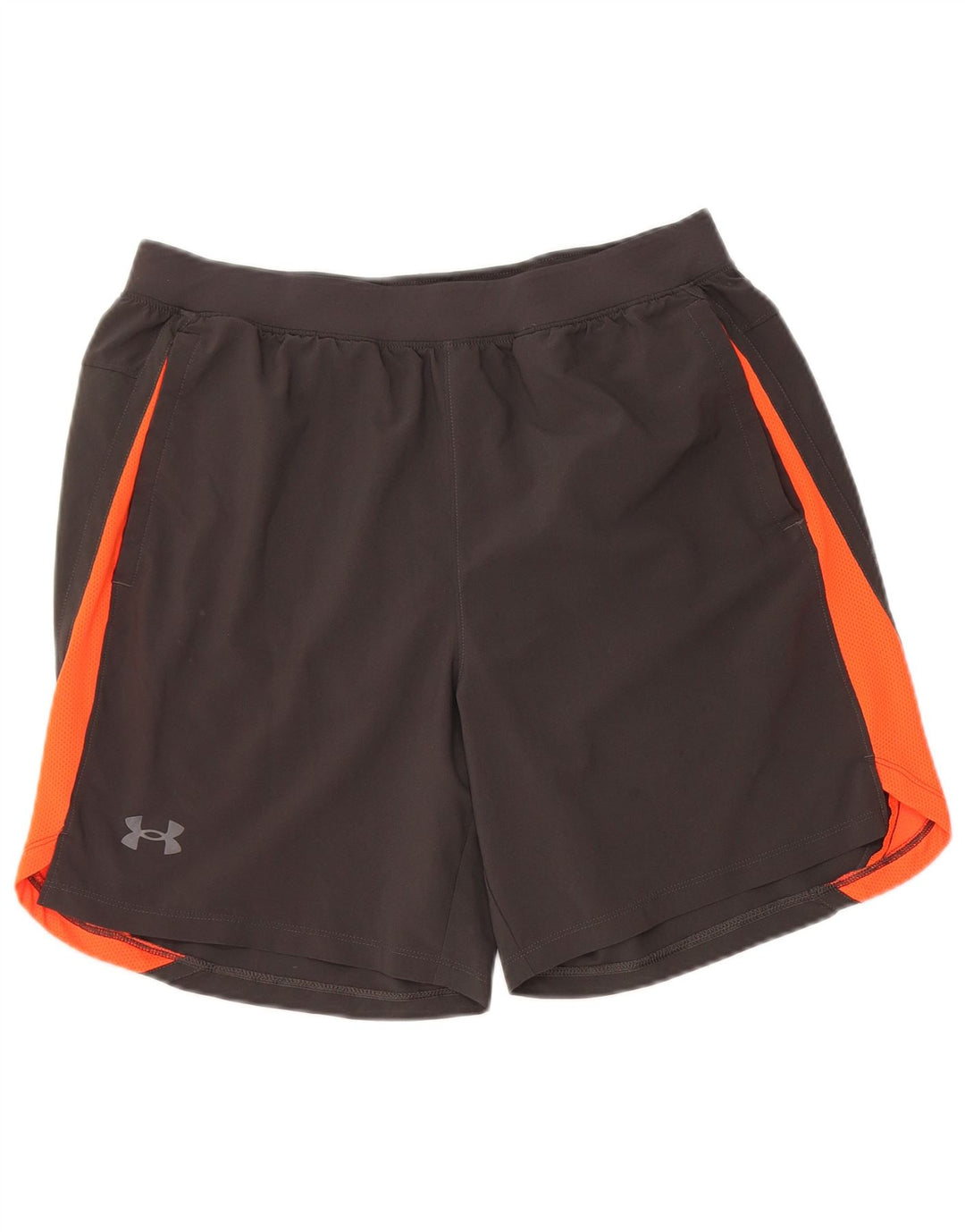 Pantaloncini sportivi Under Armour da uomo Heat Gear, grandi, in poliestere color block grigio