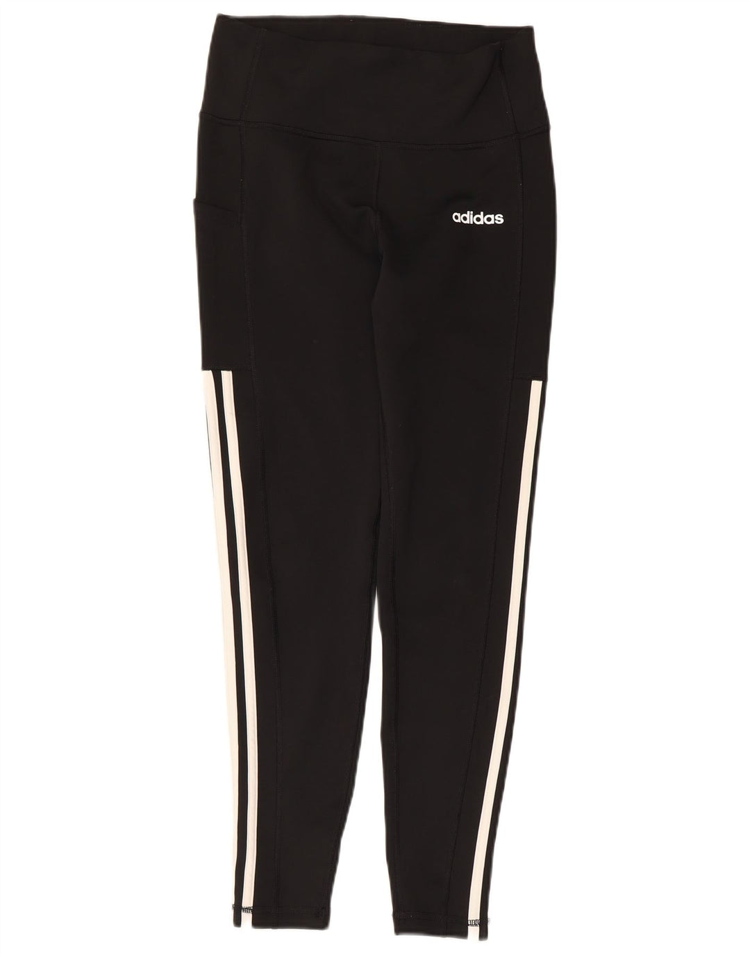 Leggings Adidas Climalite da donna UK 12/14 Poliestere nero medio