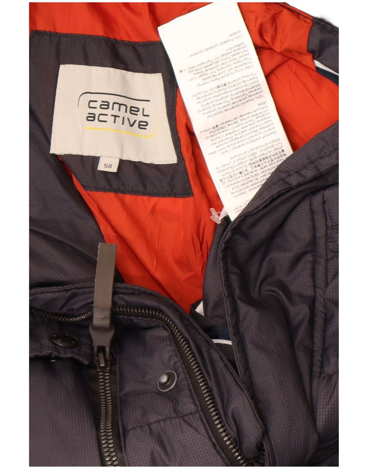 Giacca imbottita da uomo Camel Active IT 58 4XL Poliammide grigia