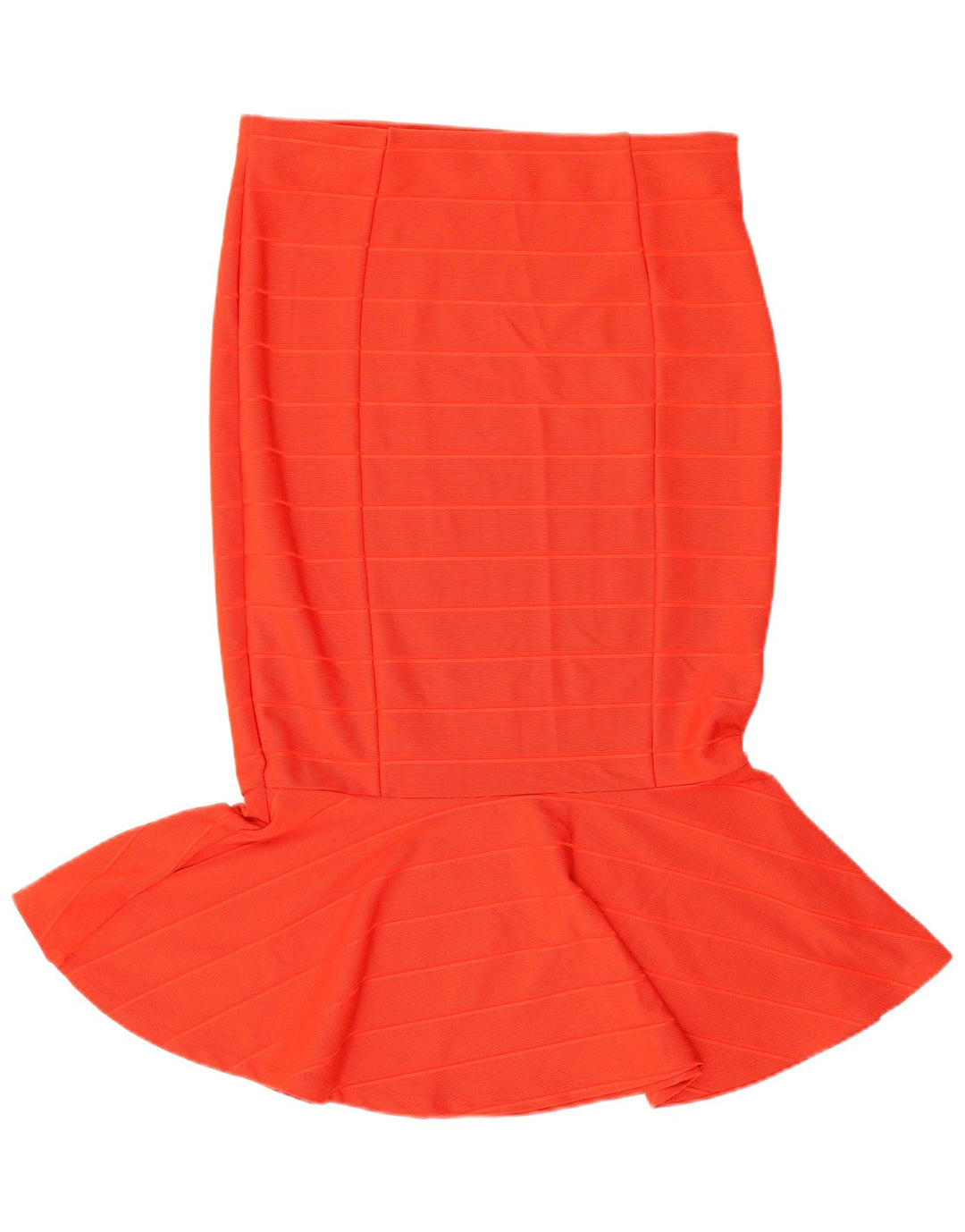 Gonna a sirena da donna Marks & Spencer UK 14 Large W32 poliestere a righe rosse