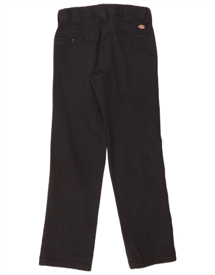Pantaloni chino dritti slim da uomo Dickies W30 L32 poliestere nero
