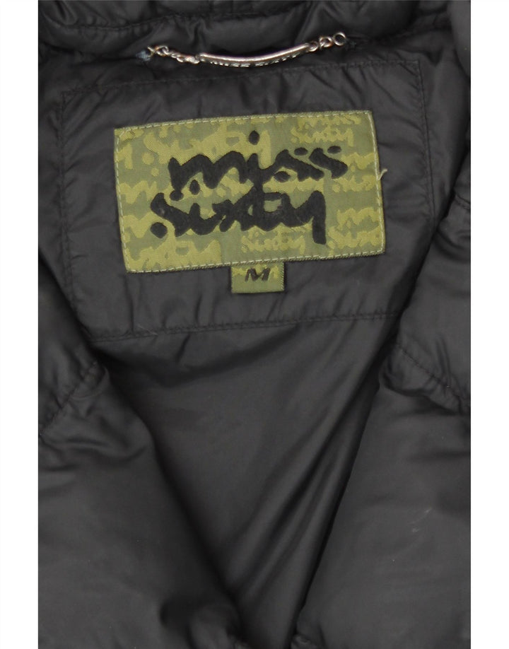 Cappotto imbottito da donna Miss Sixty UK 14 medio nero
