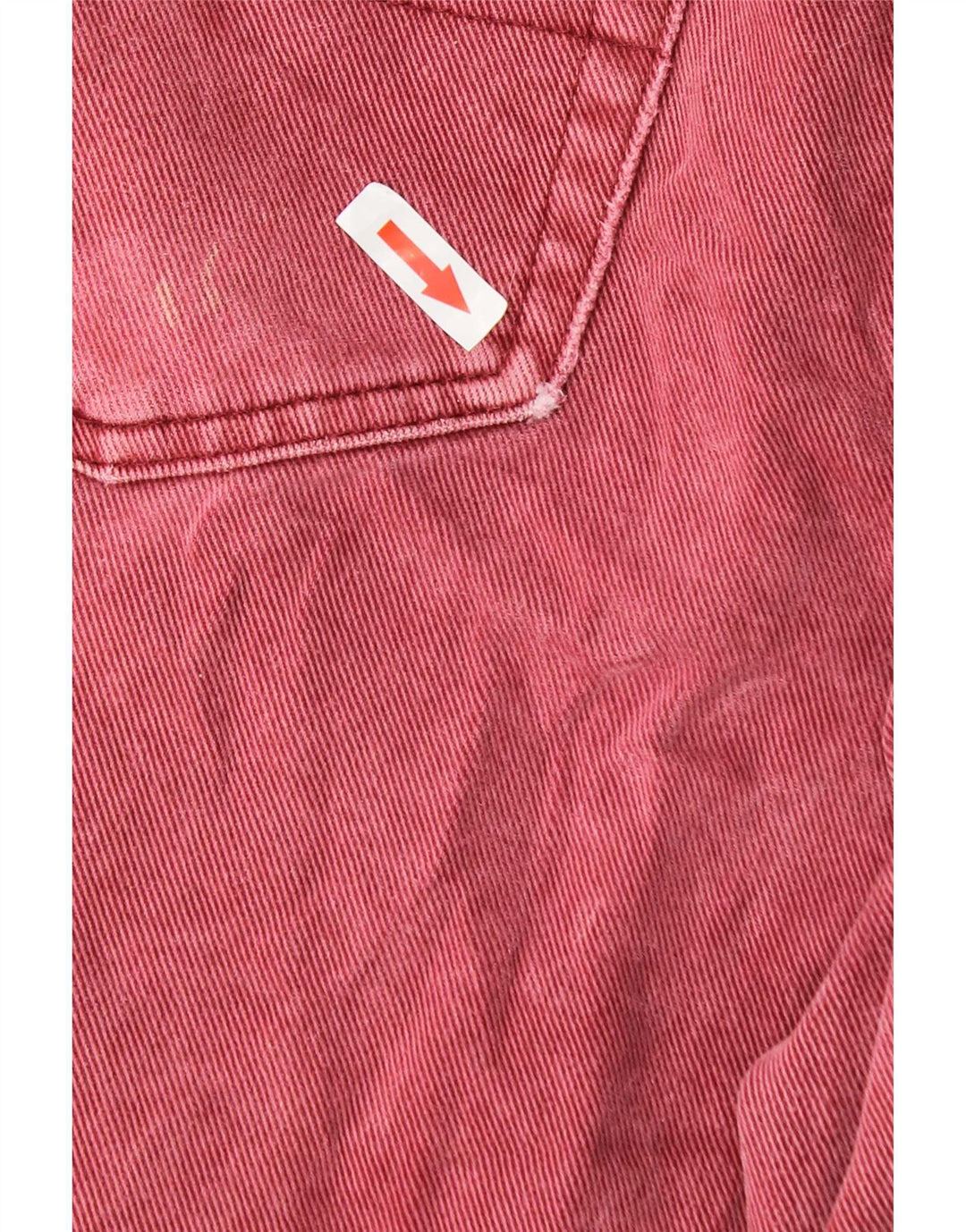 Jeans Dritti Donna Trussardi W34 L30 Bordeaux
