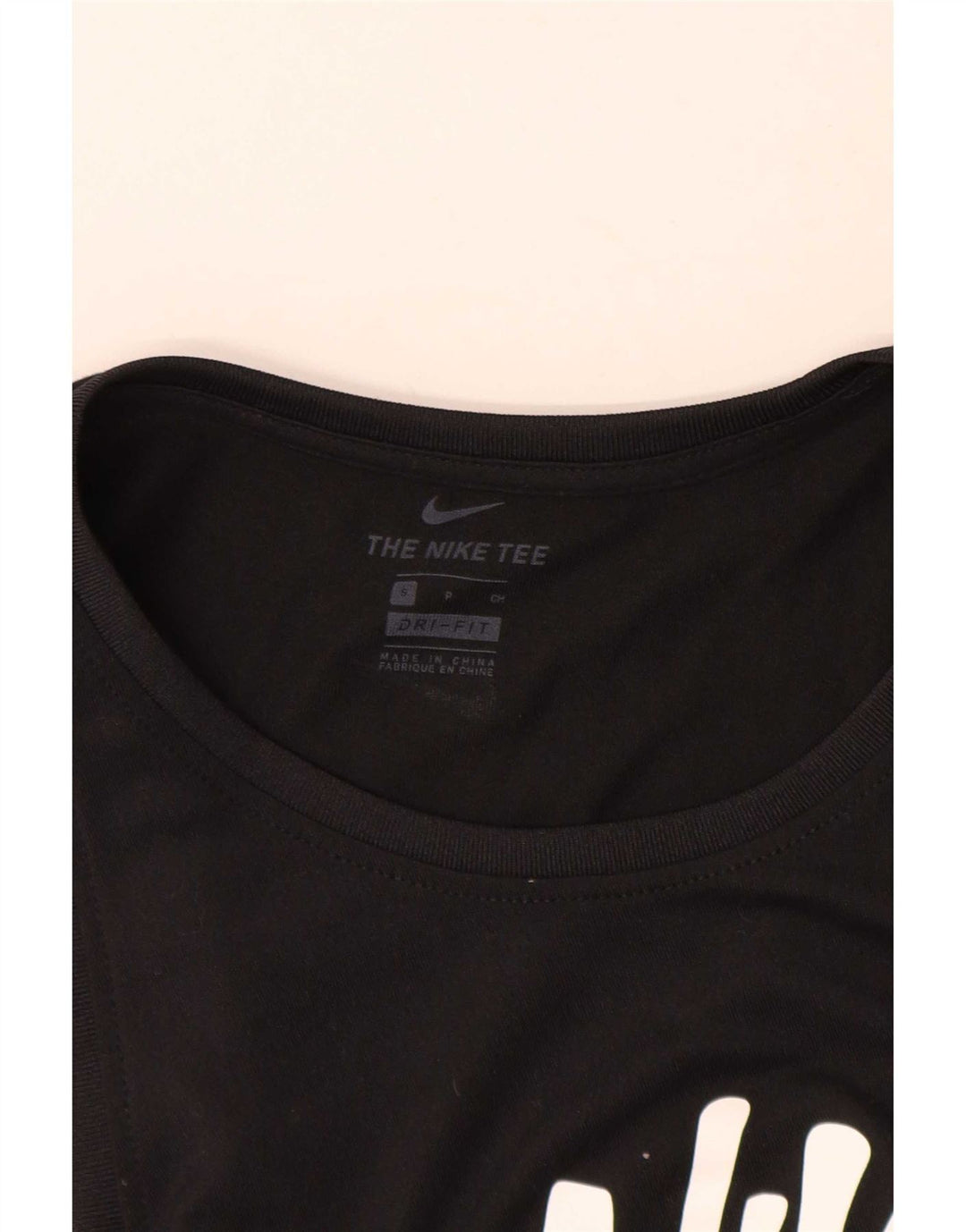 Canotta grafica Nike da donna UK 10 piccola nera