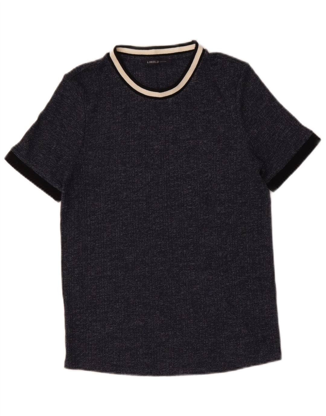 Maglietta da donna Marks & Spencer Top UK 14 Medium Navy Blue Flecked