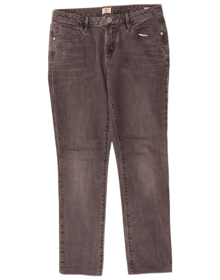 Jeans slim da donna Timberland W27 L27 cotone grigio