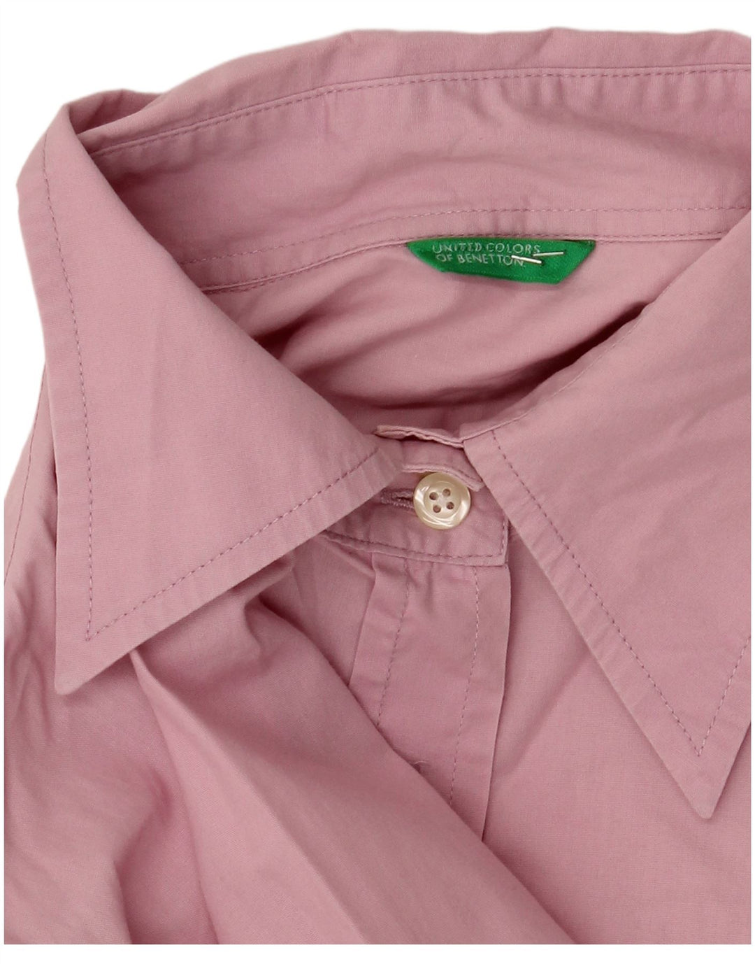 Camicia Benetton Donna UK 18 XL Rosa