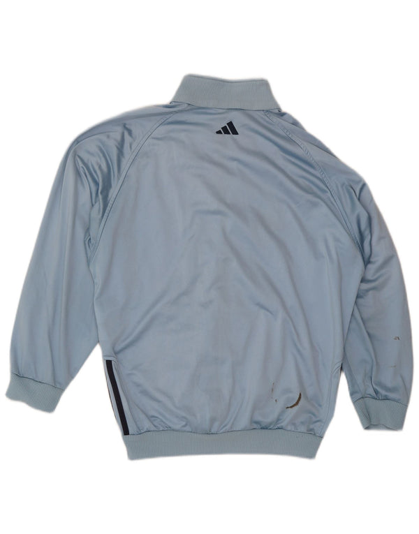 Giacca da tuta da uomo dalla vestibilità ampia Adidas UK 34/36 piccola blu