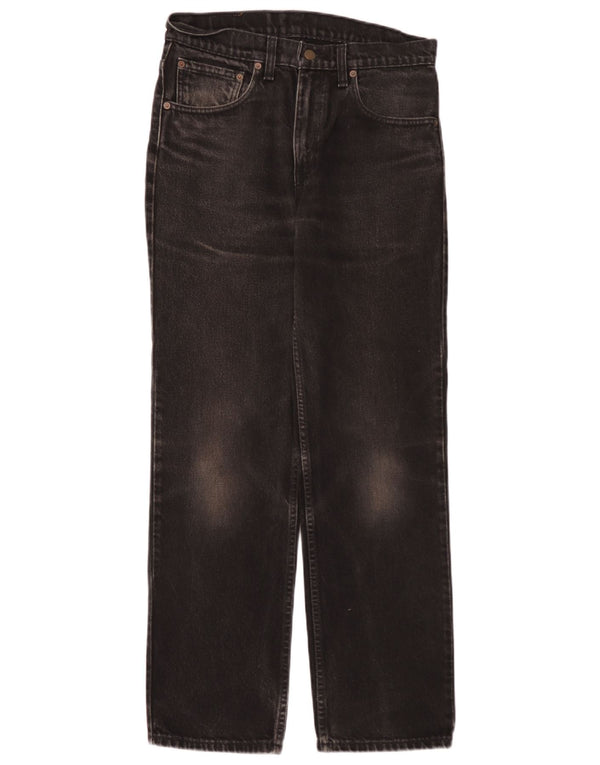 Levi's Uomo 516 Jeans dritti W32 L30 Cotone Nero