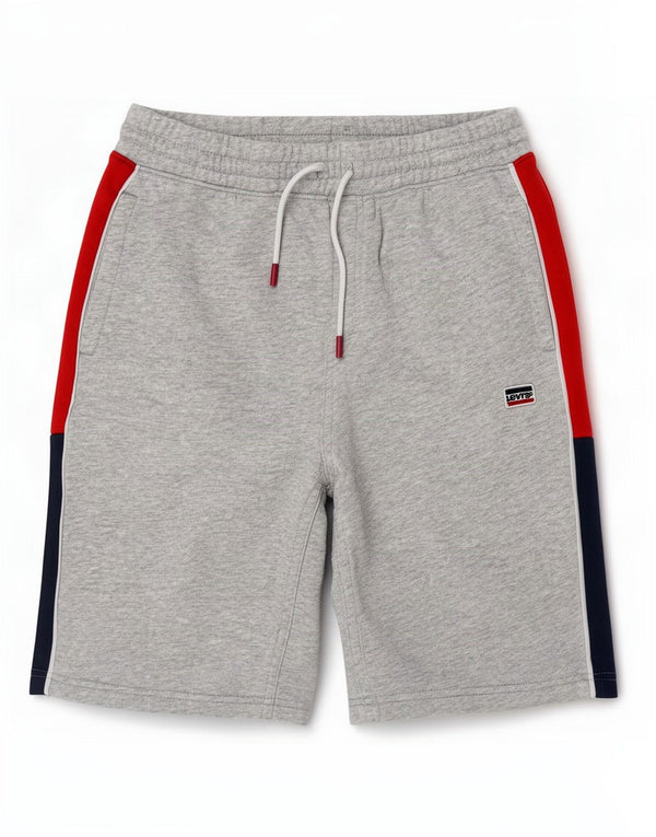 Pantaloncini sportivi Levi's da ragazzo 13-14 anni in cotone color block grigio