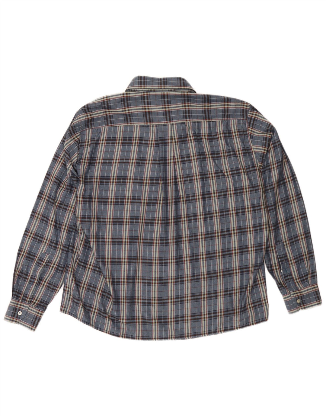 Camicia in flanella da uomo Goose & Gander IT 48 medio blu navy a quadri