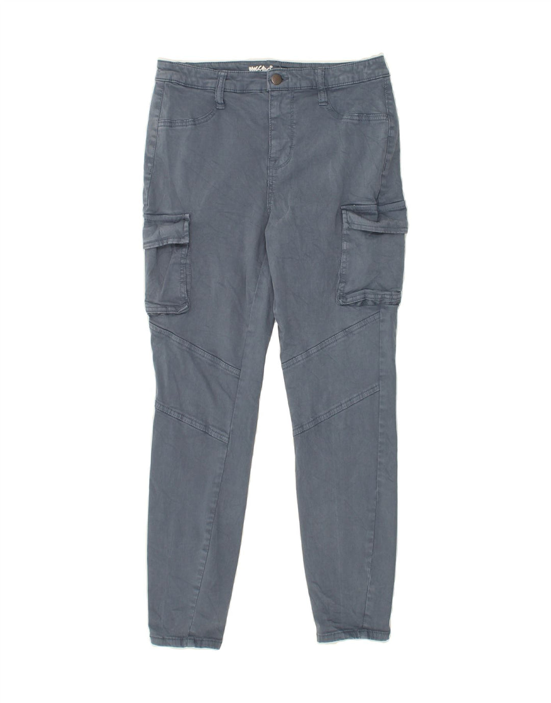 MOSSIMO Womens Jegging Cargo Trousers W30 L27 Blue Cotton Vintage Mossimo and Second-Hand Mossimo from Messina Hembry 
