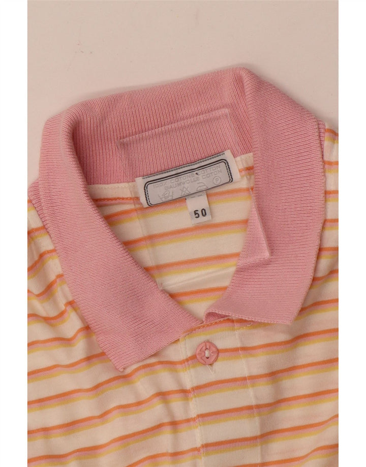 Polo Uomo Stefanel IT 50 Cotone Rigato Medio Multicolore