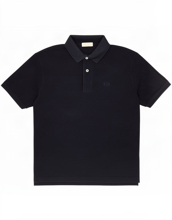 Polo Uomo Sergio Tacchini IT 48 Medio Blu Navy Cotone