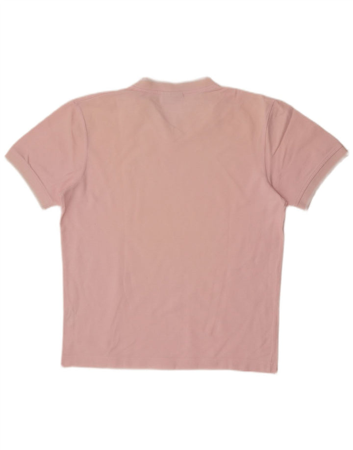 T-shirt da uomo Tom Tailor Top in cotone rosa medio