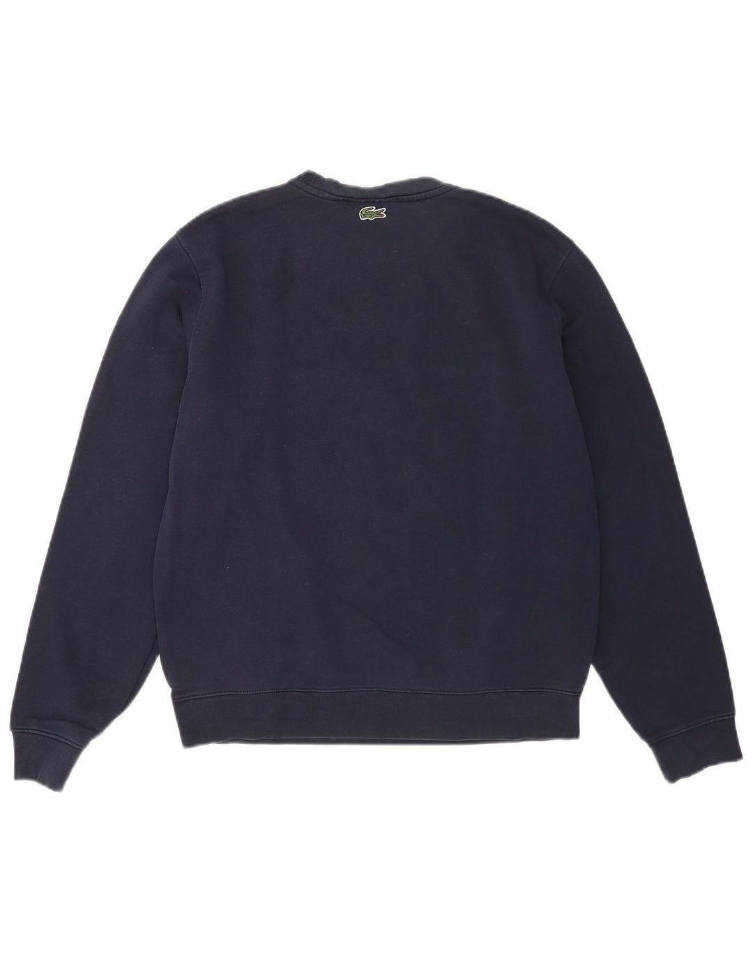 Felpa grafica da uomo Lacoste, taglia 4, media, in cotone blu navy