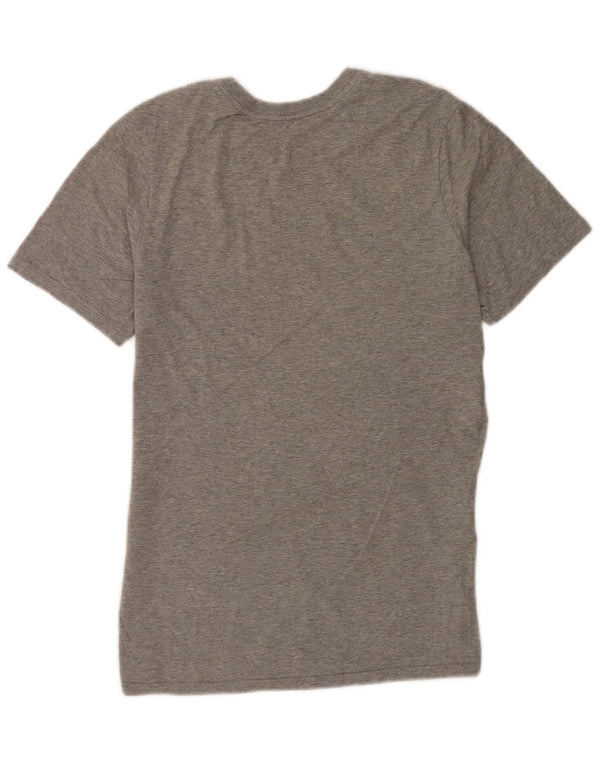 T-shirt Nike da uomo dal taglio atletico, piccola, grigia chiazzata