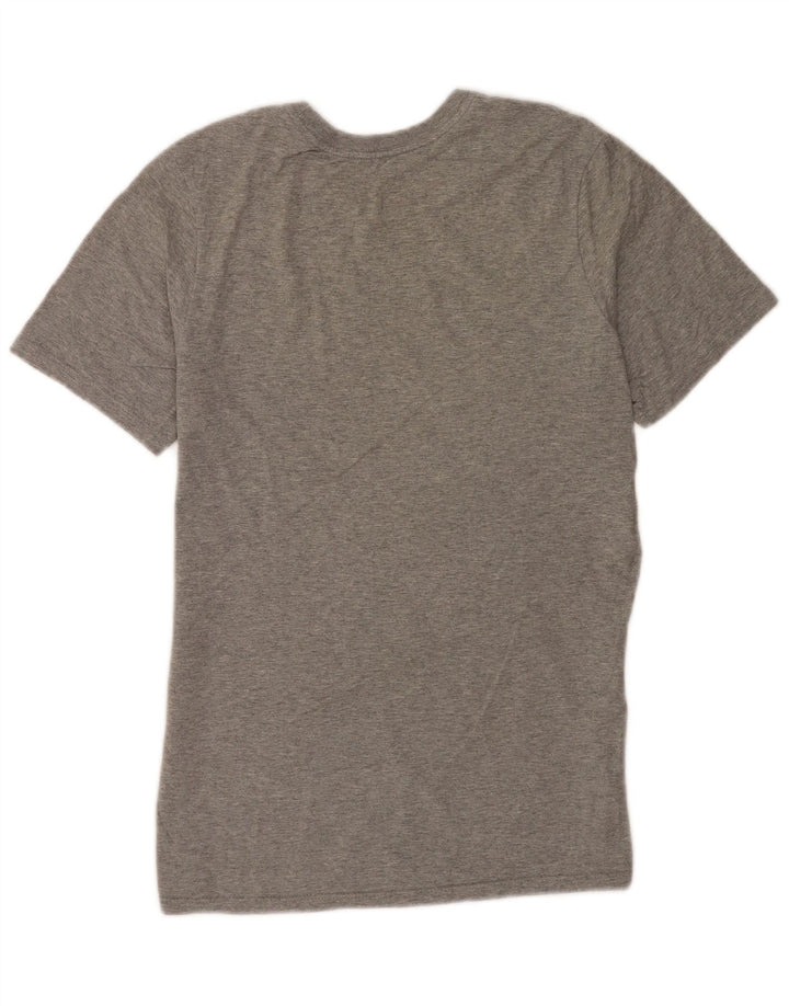 T-shirt Nike da uomo dal taglio atletico, piccola, grigia chiazzata