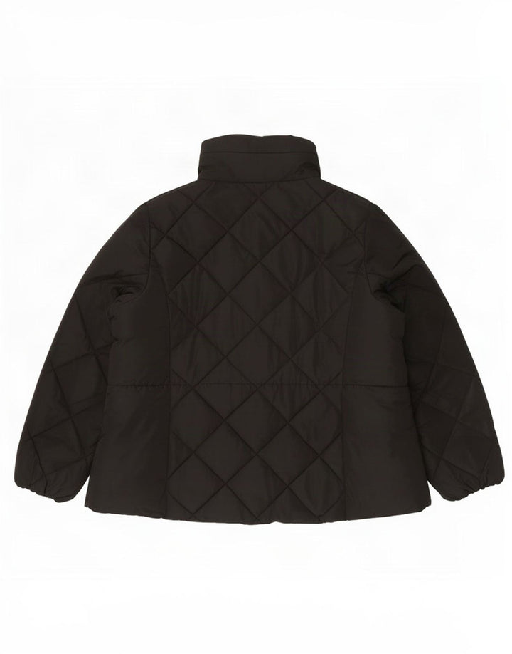 Giacca imbottita da donna Marks & Spencer UK 22 3XL poliestere nero