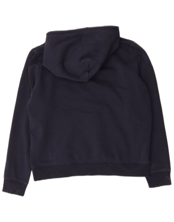Maglione con cappuccio da uomo Tommy Hilfiger grande in cotone blu navy