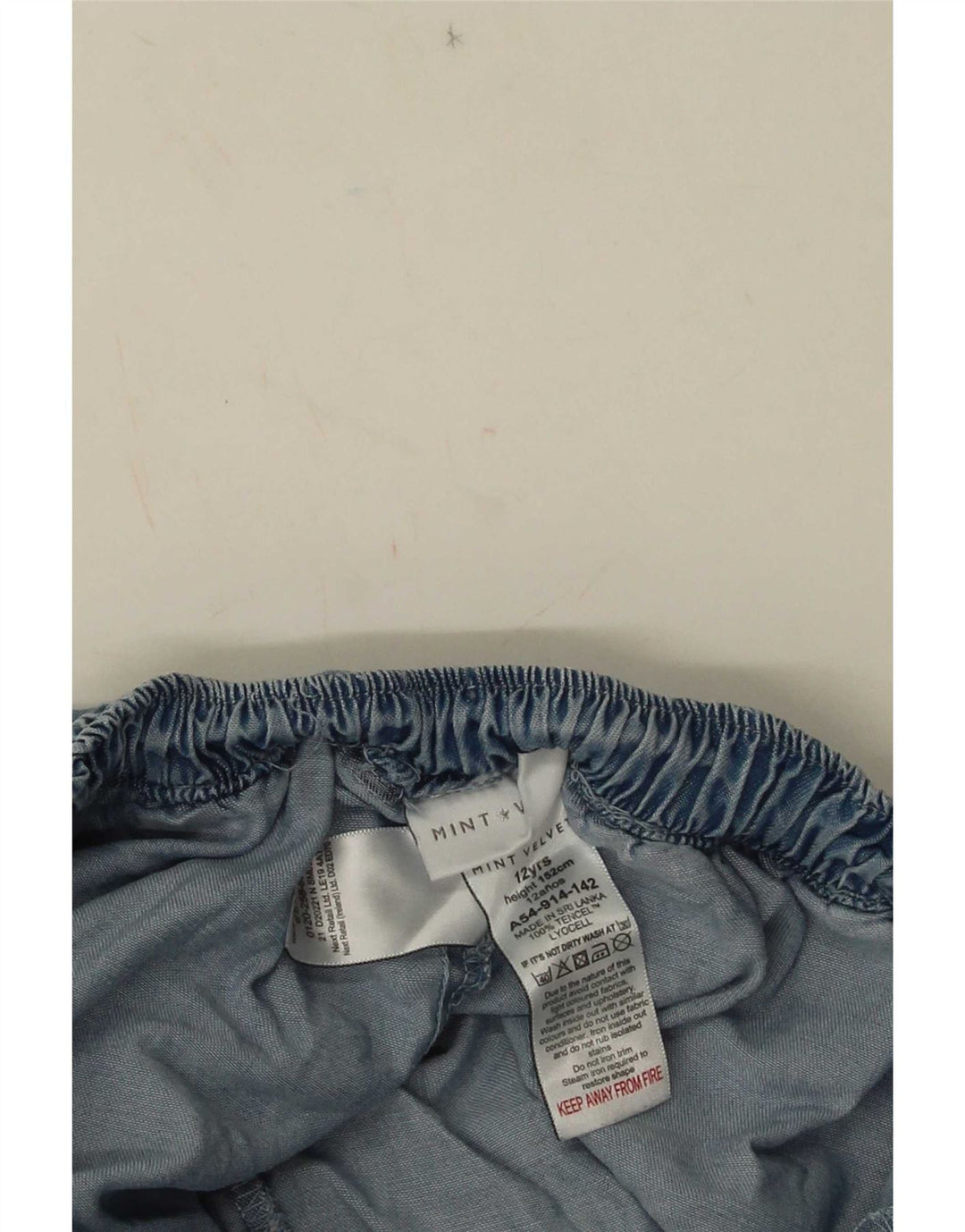 Gonna pantalone bambina MINT VELVET 11-12 anni W24 Blu