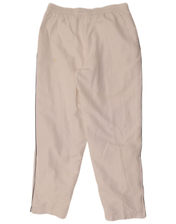 Pantaloni da tuta da uomo Adidas Large bianchi in poliestere