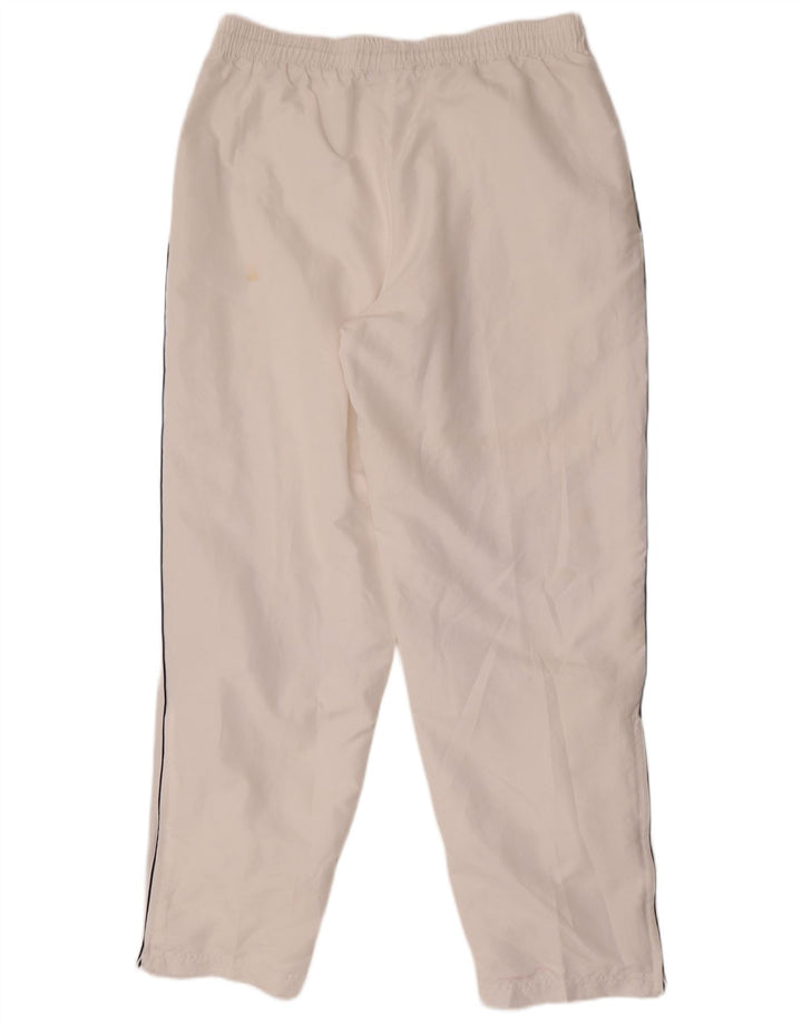Pantaloni da tuta da uomo Adidas Large bianchi in poliestere