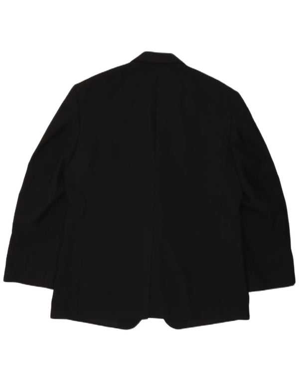 Giacca blazer da uomo a 2 bottoni Dockers UK 44 2XL poliestere nero