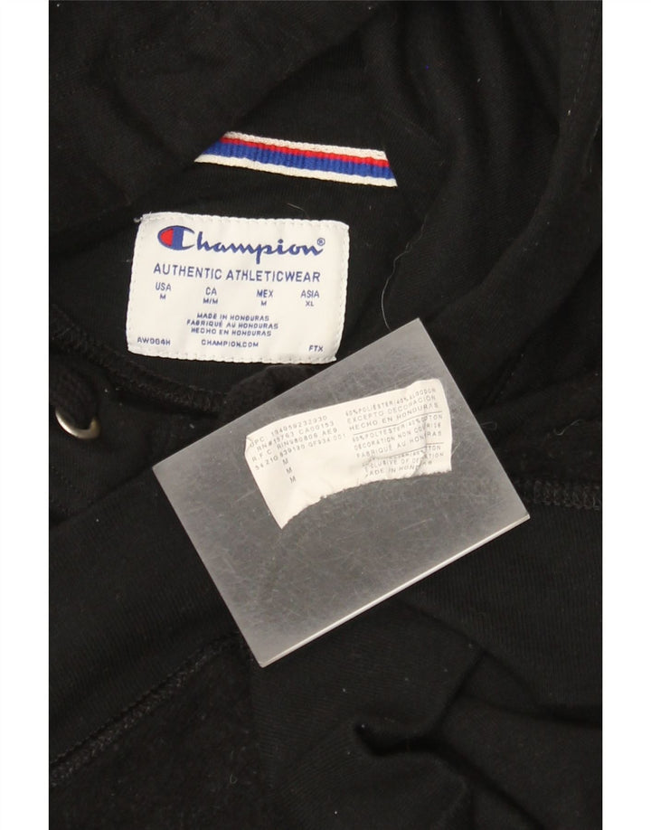 Felpa con cappuccio grafica da donna Champion UK 14 poliestere nero medio