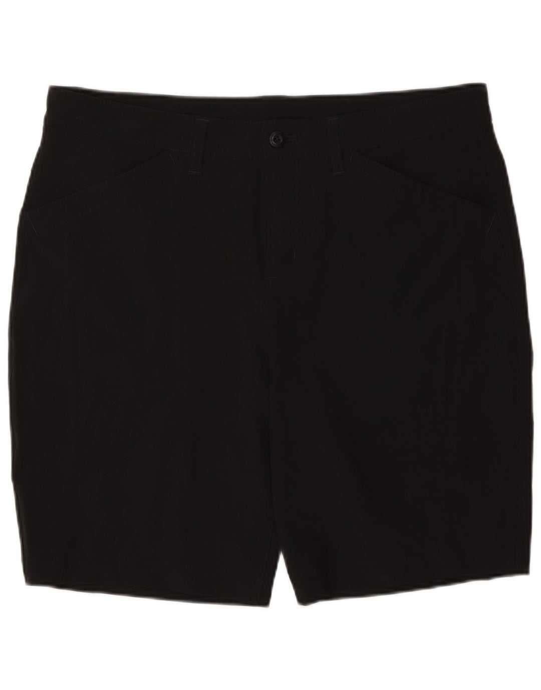 Pantaloncini casual da donna Eddie Bauer US 14 XL W34 poliestere nero
