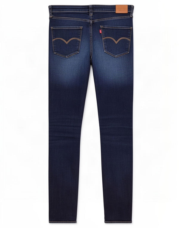 Jeans skinny a vita alta Levi's 721 da donna W32 L32 in cotone blu
