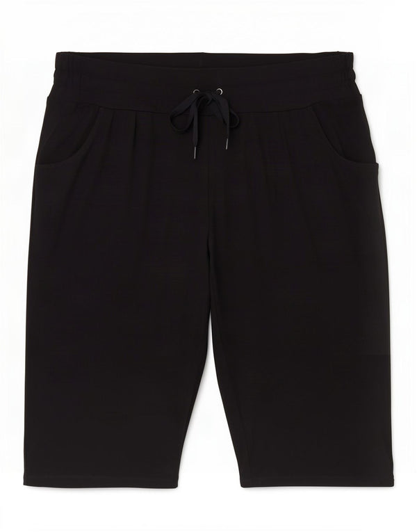 Pantaloni da tuta da donna Marks & Spencer Autograph Capri UK 20 2XL Nero