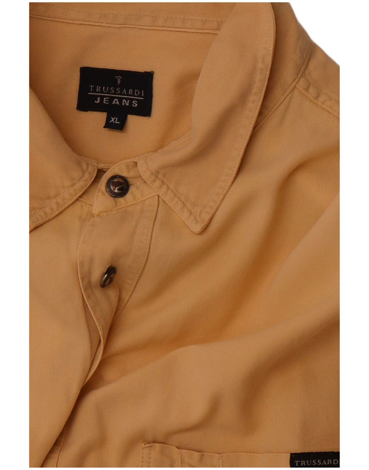 Camicia Uomo TRUSSARDI JEANS XL Marrone