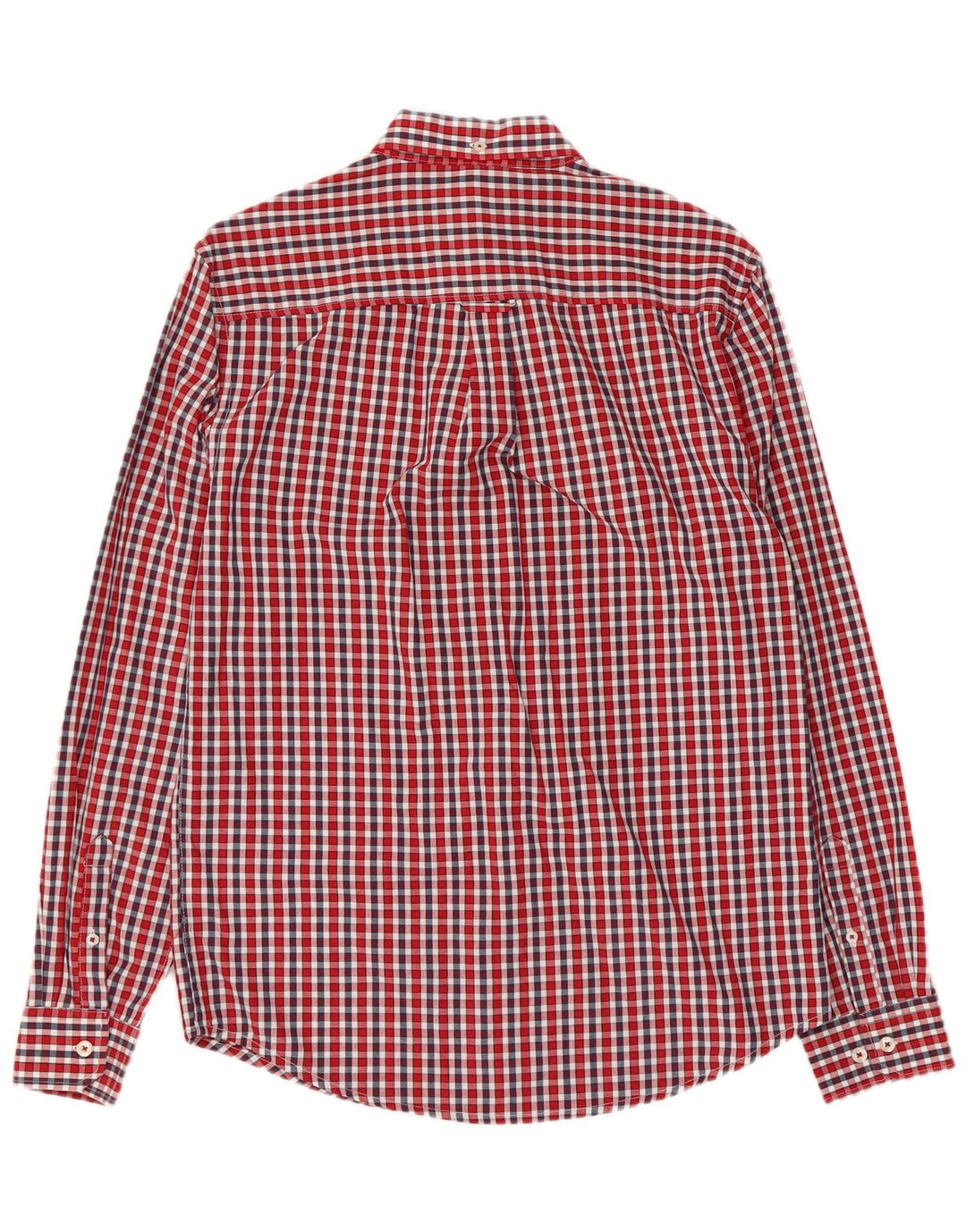 Camicia da uomo Ben Sherman in cotone a quadri rossi piccoli