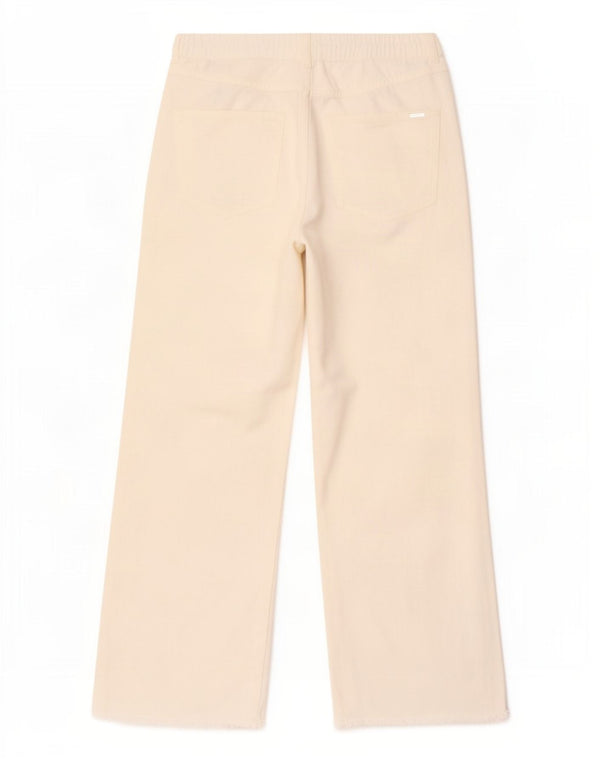 Jeans larghi da donna a vita alta Massimo Dutti EU 38 Small W28 L26 Bianco sporco