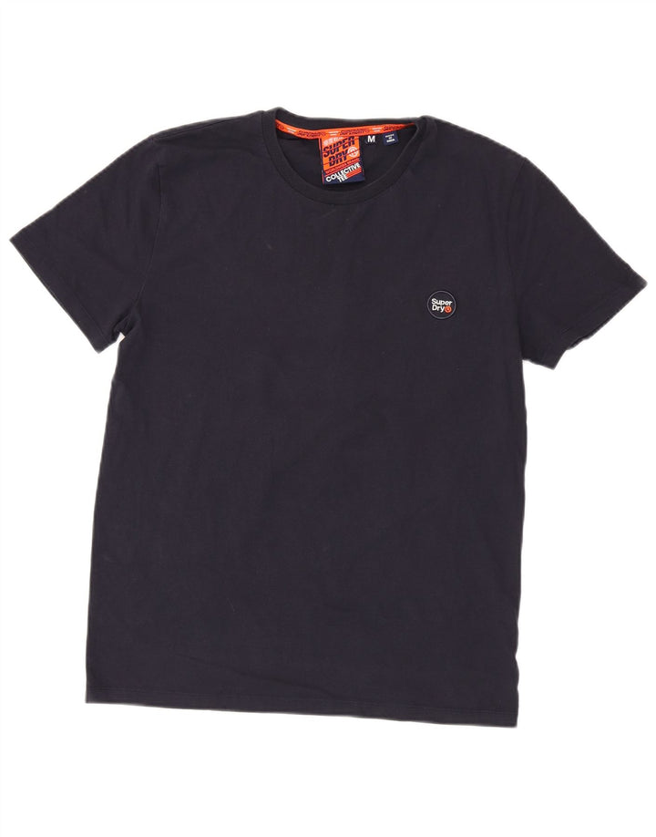 T-shirt da uomo Superdry Top in cotone blu navy medio