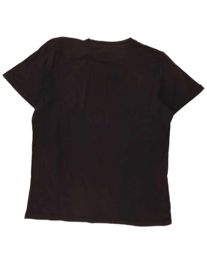 T-shirt grafica da uomo Adidas grande nera