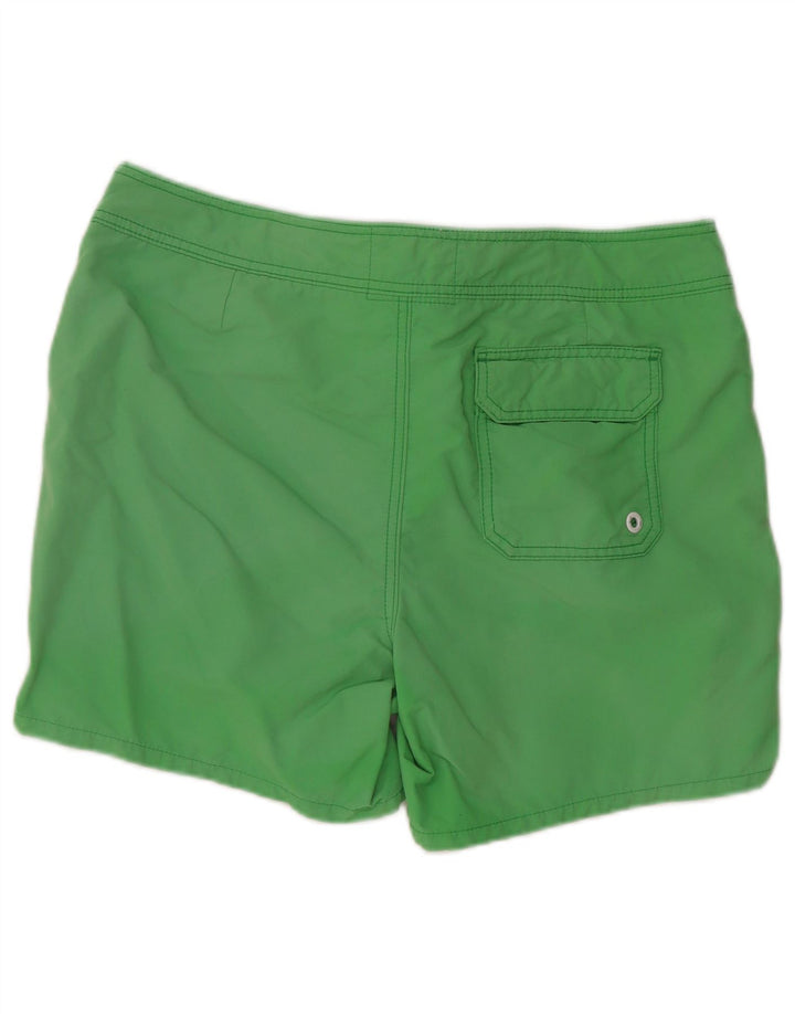 Pantaloncini da bagno da uomo ABERCROMBIE & FITCH XL Verde Nylon