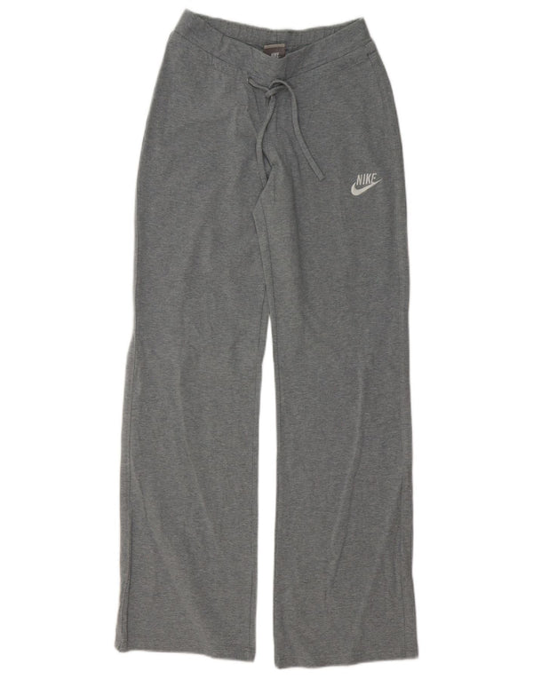 Pantaloni da tuta Nike da donna con vestibilità rilassata UK 8/10 piccolo cotone grigio