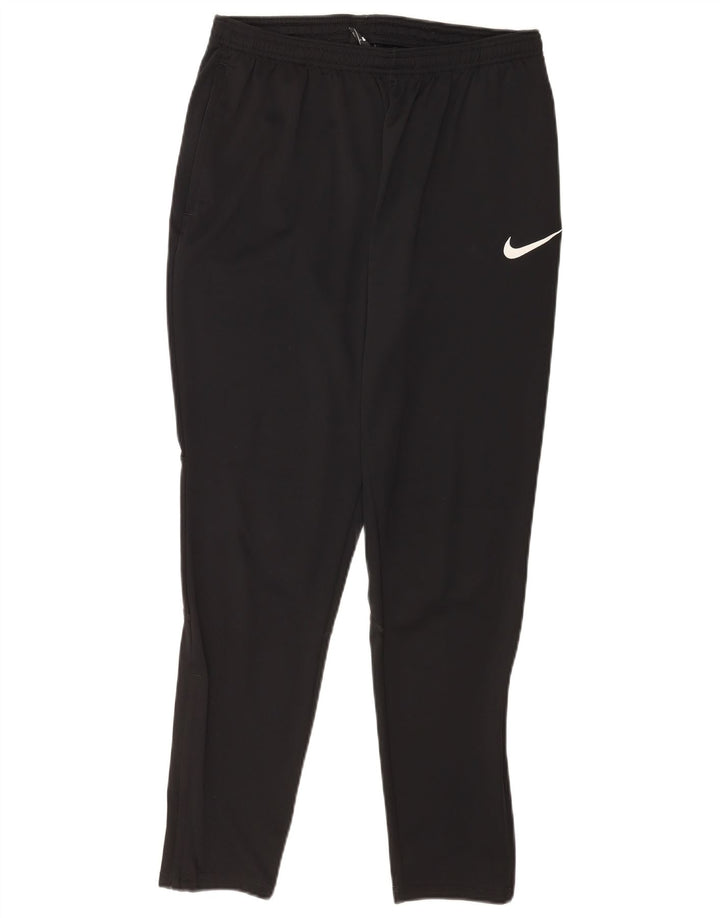 Pantaloni da tuta Nike Dri Fit da uomo, grandi, in poliestere nero