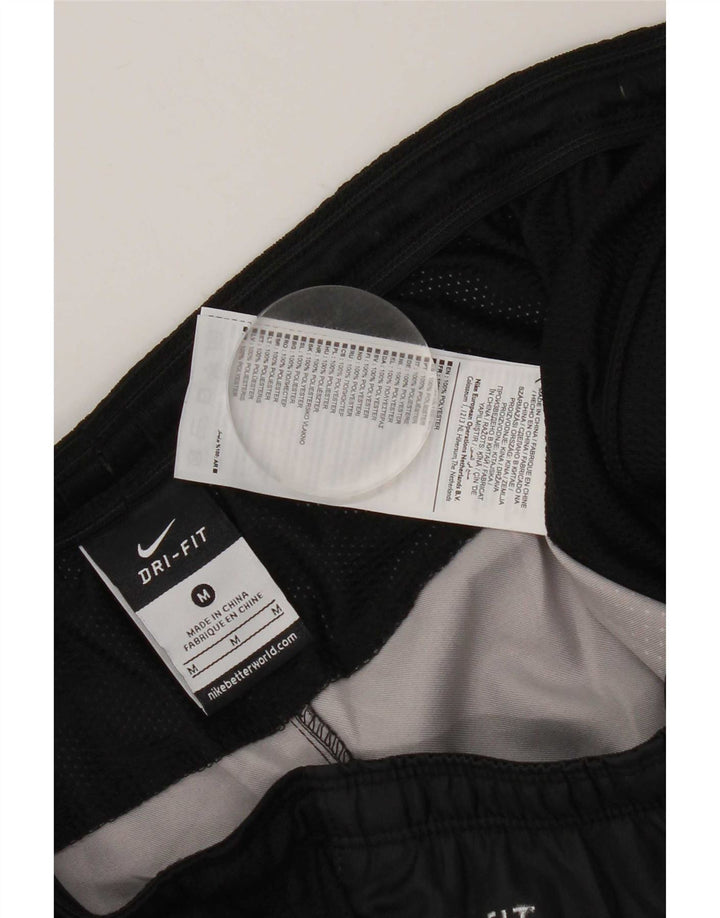 Pantaloncini sportivi Nike Dri Fit da uomo, colore nero medio, in poliestere color block