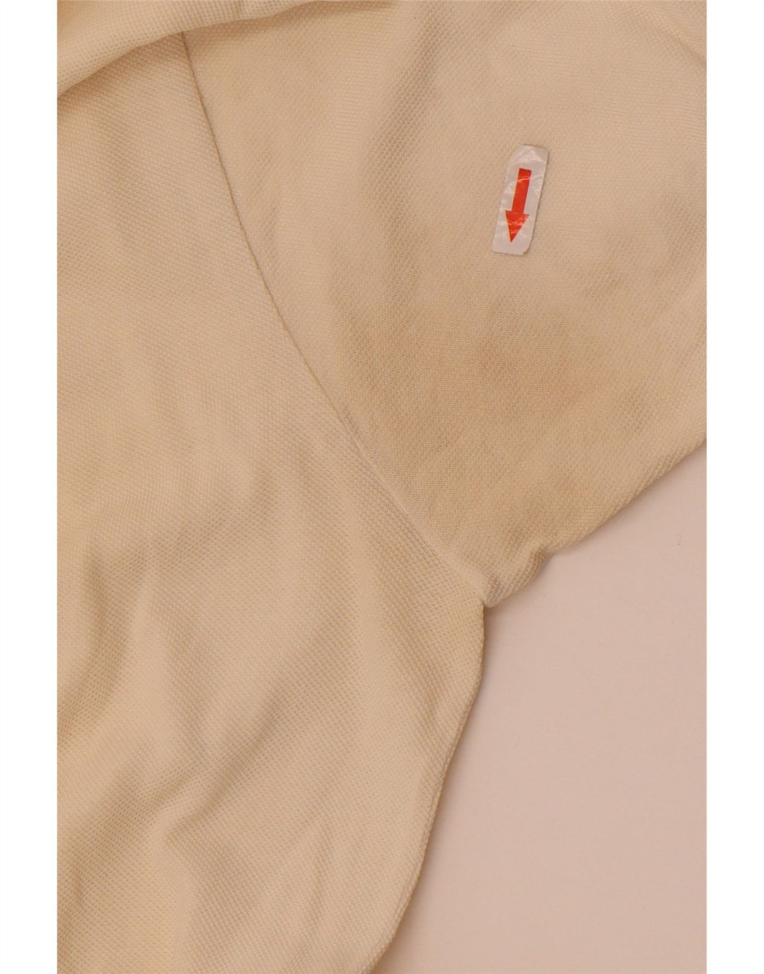 Polo da uomo Lacoste taglia 6 XL in cotone bianco