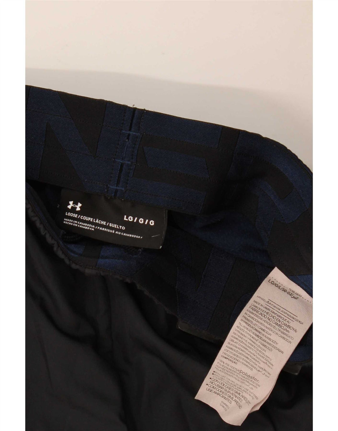 Pantaloni da tuta da uomo Under Armour Joggers Large Blu Navy Colorblock