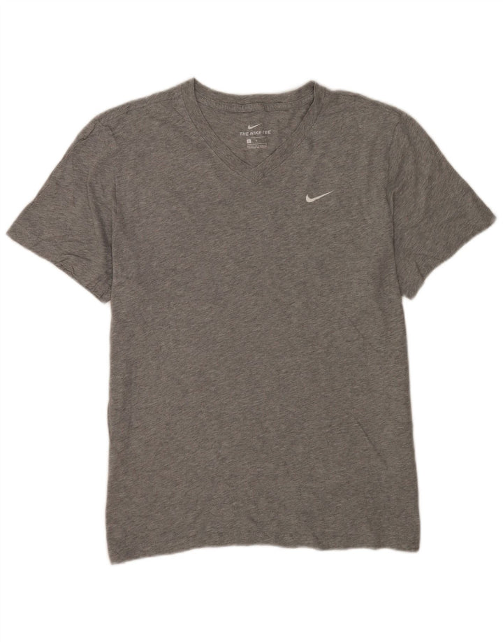T-shirt Nike da uomo grande grigia