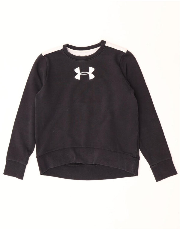 Felpa da donna Under Armour Jumper UK 14 Medium Black Colourblock