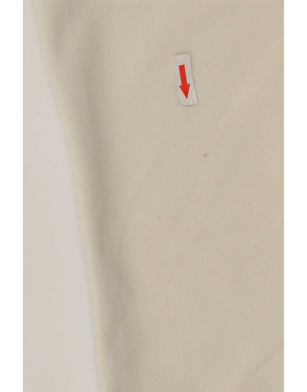 Pantaloni casual dritti da uomo Mizuno W32 L32 poliestere bianco