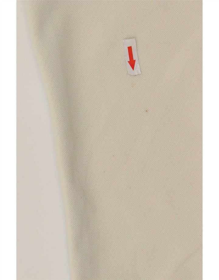 Pantaloni casual dritti da uomo Mizuno W32 L32 poliestere bianco